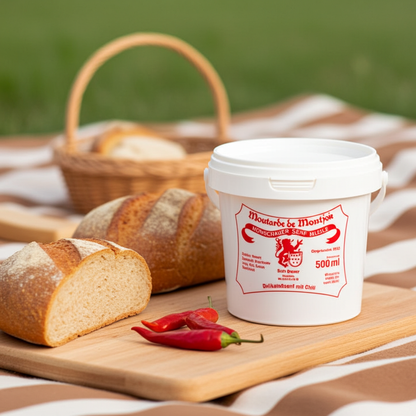 Chili-Senf Monschauer Senf Historische Senfmühle Monschau 500 ml