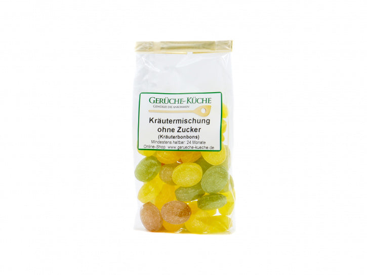 Zuckerfreie Kräutermischung-Kräuterbonbons, ohne Zucker