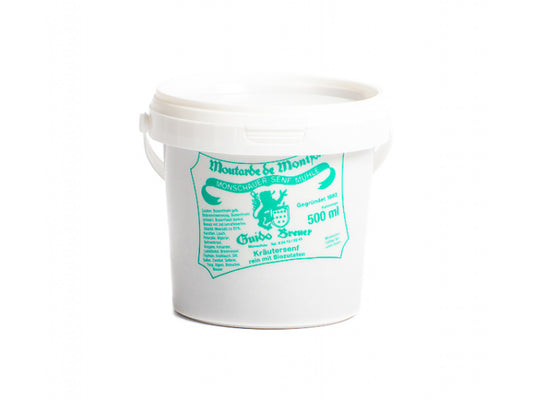 Kräutersenf - Monschauer Senf - Moutarde de Montjoie - 500 ml