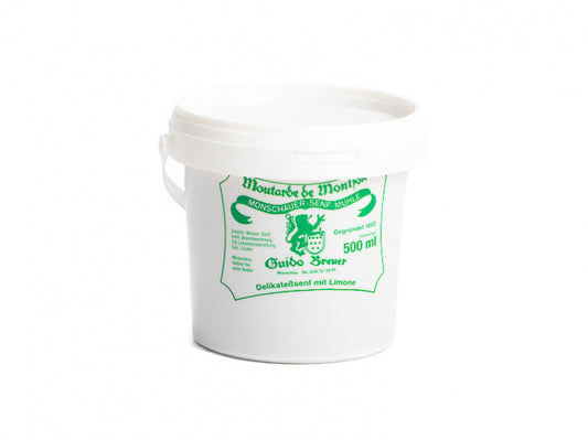 Limonen-Senf - Monschauer Senf - Moutarde de Montjoie - 500 ml