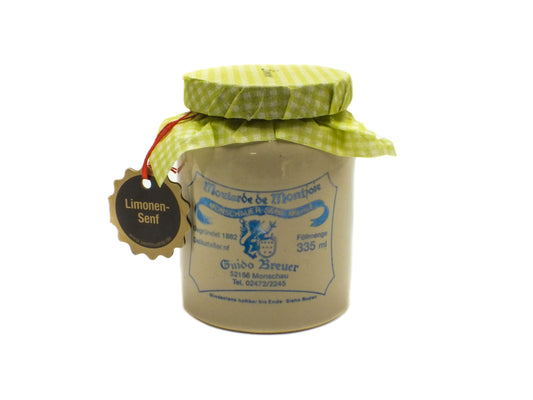 Moutarde citronnée - Moutarde Monschauer - 100 ml