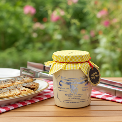 Englisch-Curry-Senf Monschauer Senf Historische Senfmühle Monschau 335 ml
