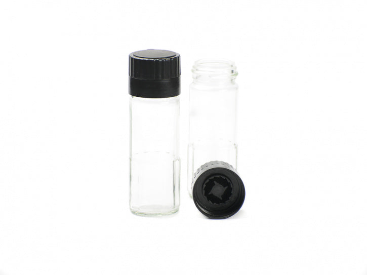 Gewürzmühle aus Glas