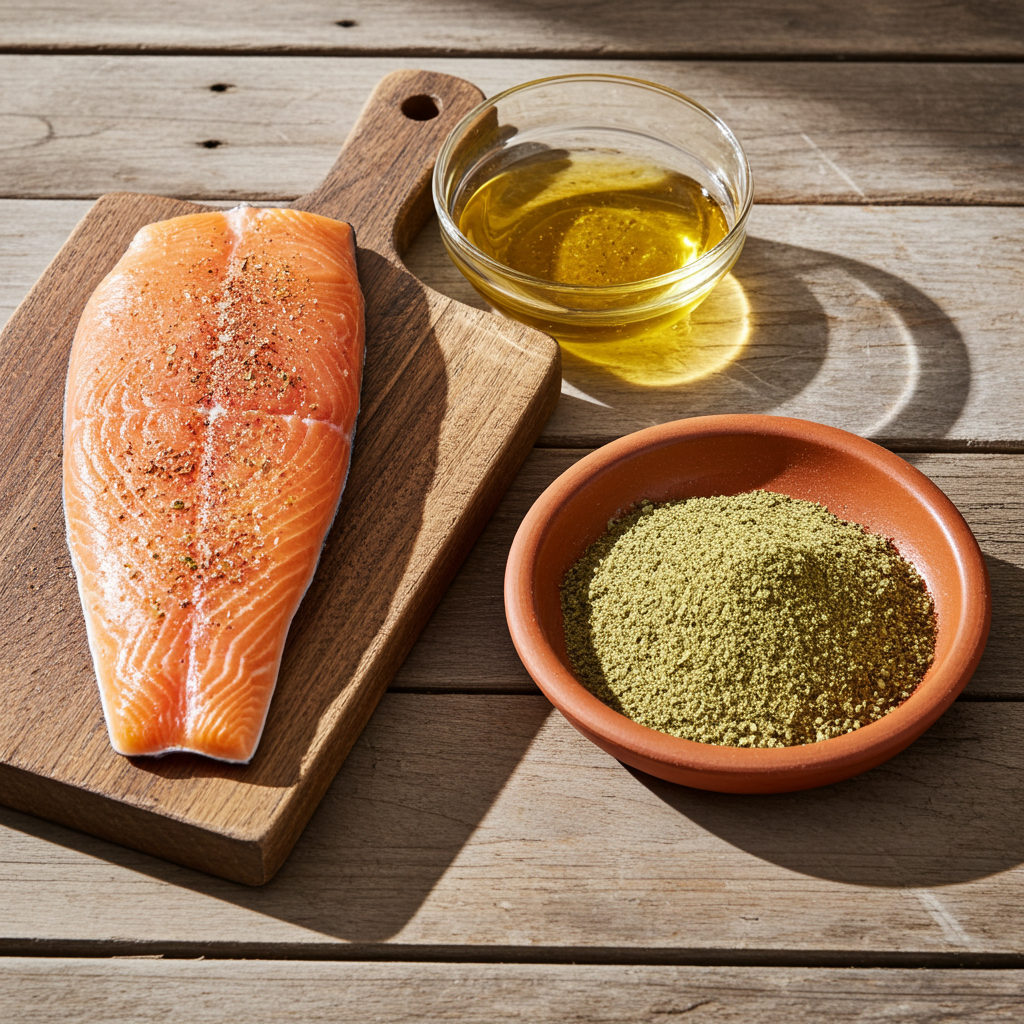 fish grill (spice preparation)