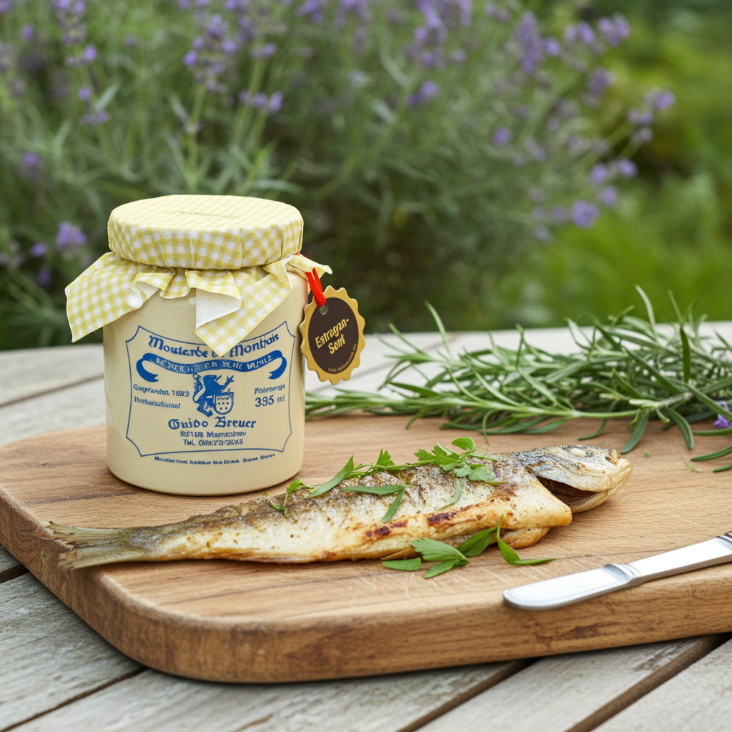 Estragon-Senf Monschauer Senf Historische Senfmühle Monschau 335 ml