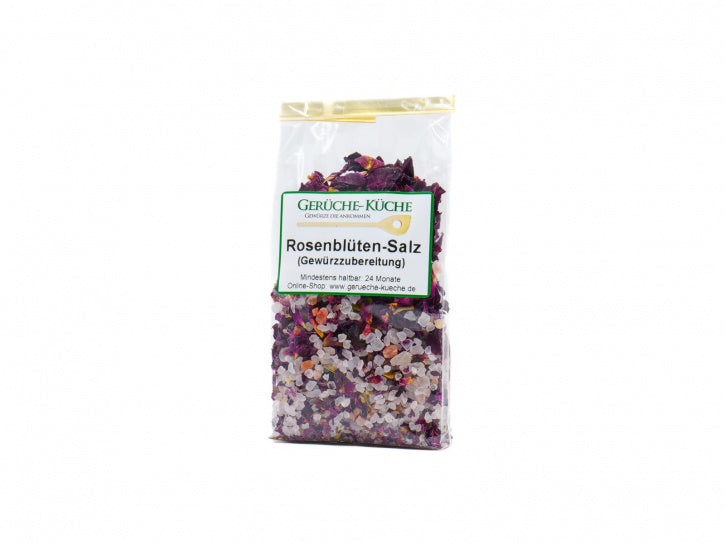 Rosenblüten-Salz (Gewürzsalz)