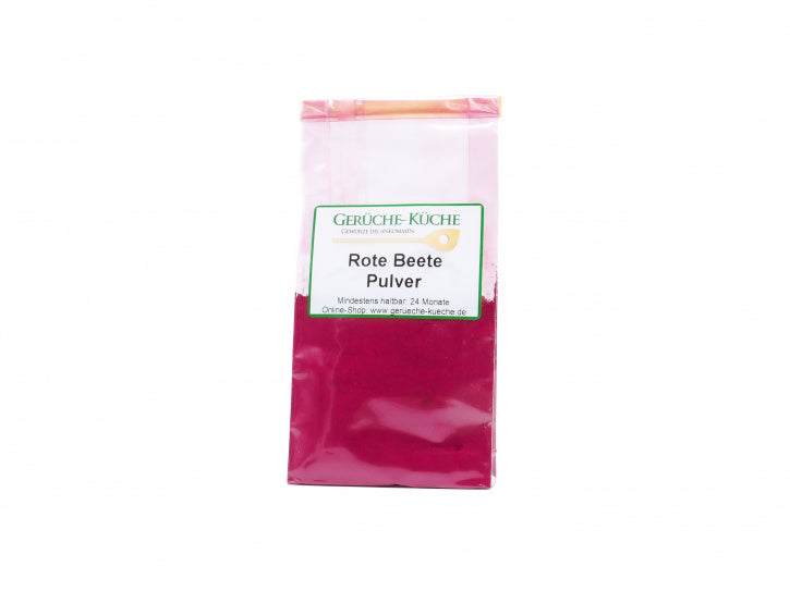 Rote Beete Pulver gemahlen