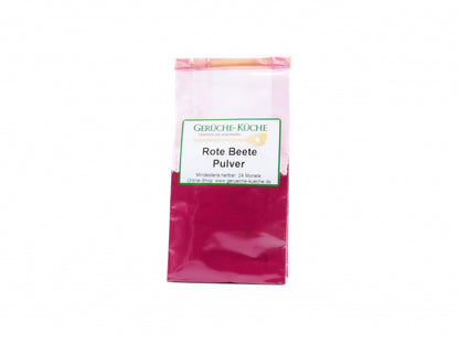 Rote Beete Pulver gemahlen
