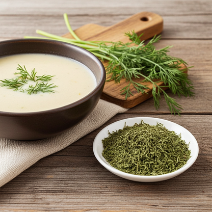 Dillspitzen getrocknet | Dill gerebelt