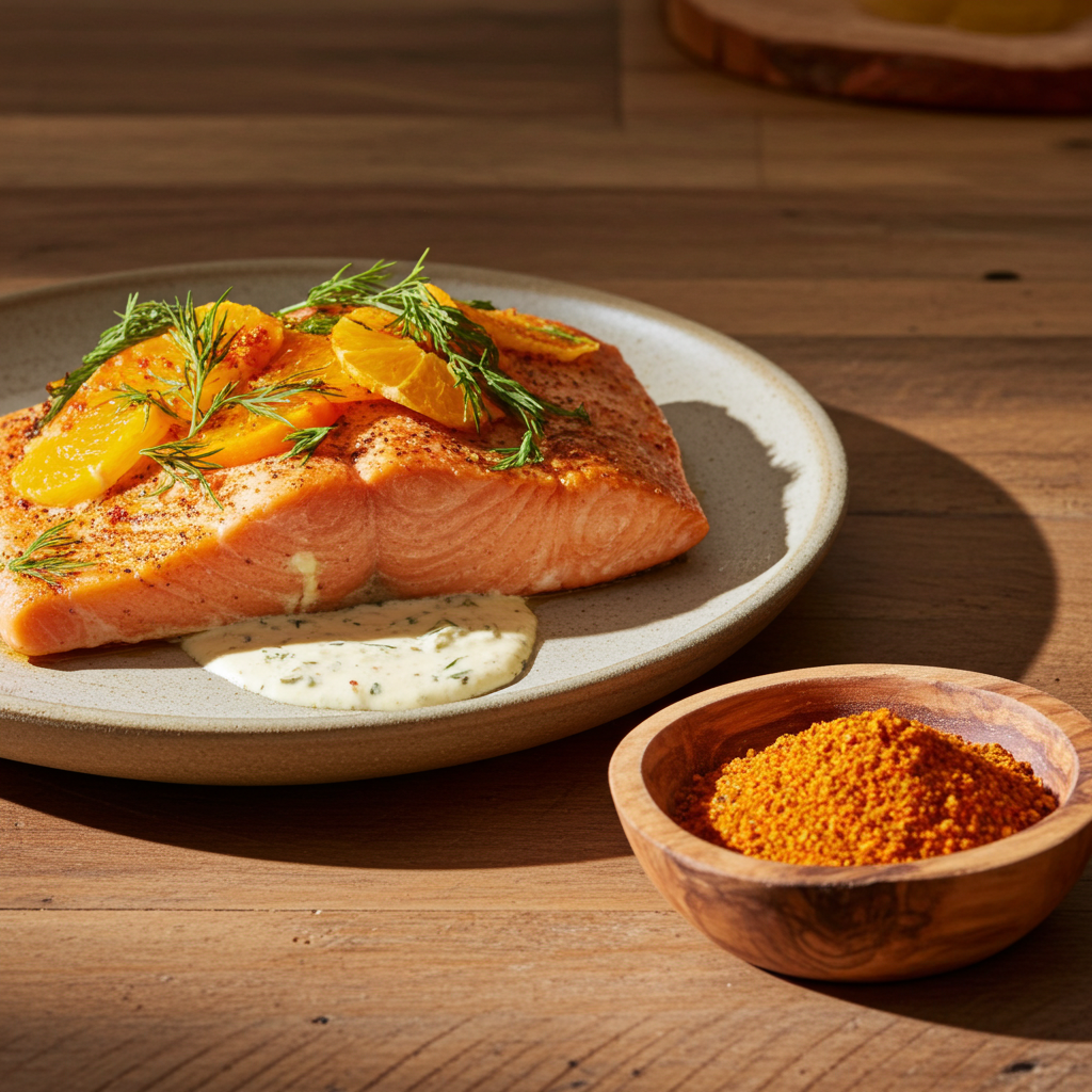 orange pepper (spice preparation)