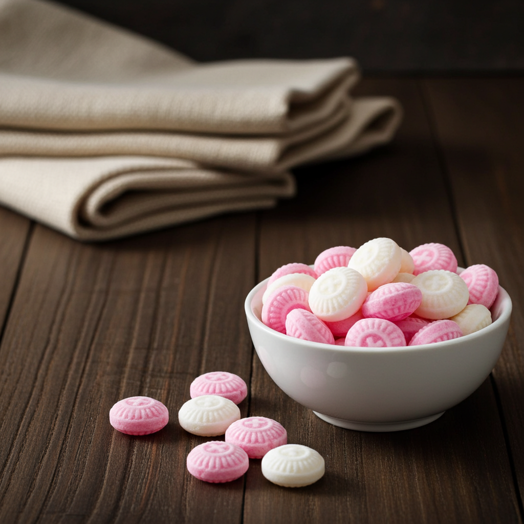 Orientalische Minzdrops Kräuterbonbons weitere Ansicht