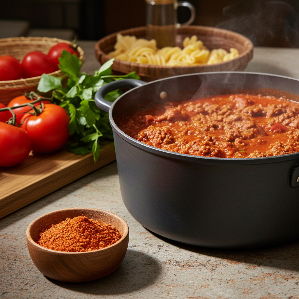 minced meat (spice mixture)