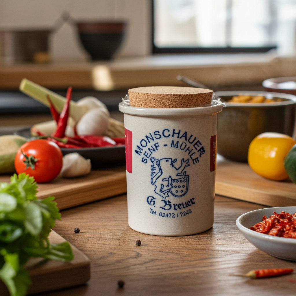 Feuriger Emil Monschauer Senf Historische Senfmühle Monschau 200 ml