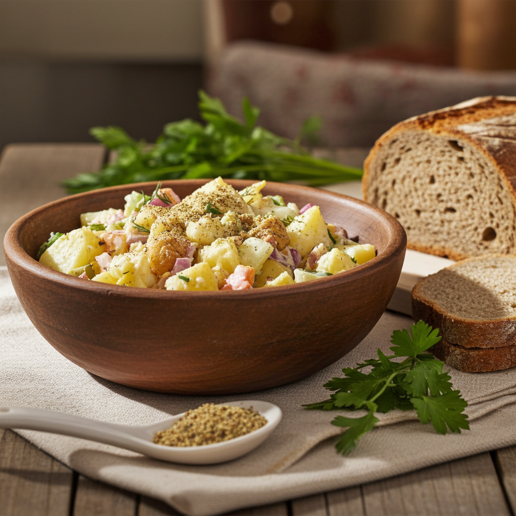 potato salad (seasoning preparation)