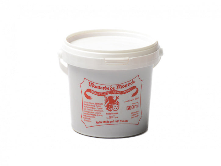 Tomaten-Senf - Monschauer Senf - Moutarde de Montjoie - 500 ml