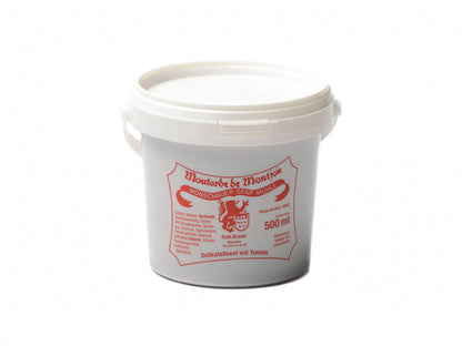 Tomaten-Senf - Monschauer Senf - Moutarde de Montjoie - 500 ml
