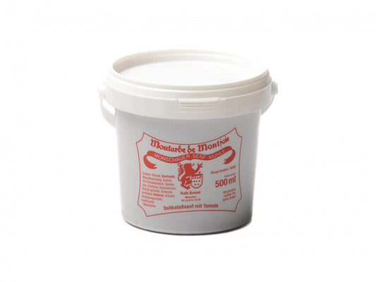 Tomaten-Senf - Monschauer Senf - Moutarde de Montjoie - 500 ml