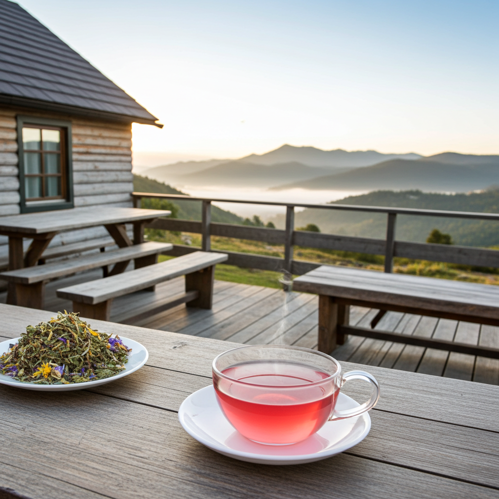 Fraîcheur du matin (tisane)