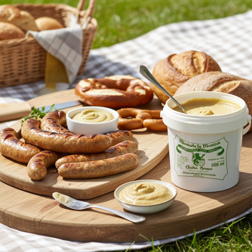 Wildkräuter mit Bärlauch Senf - 500 ml – Produktbild 5