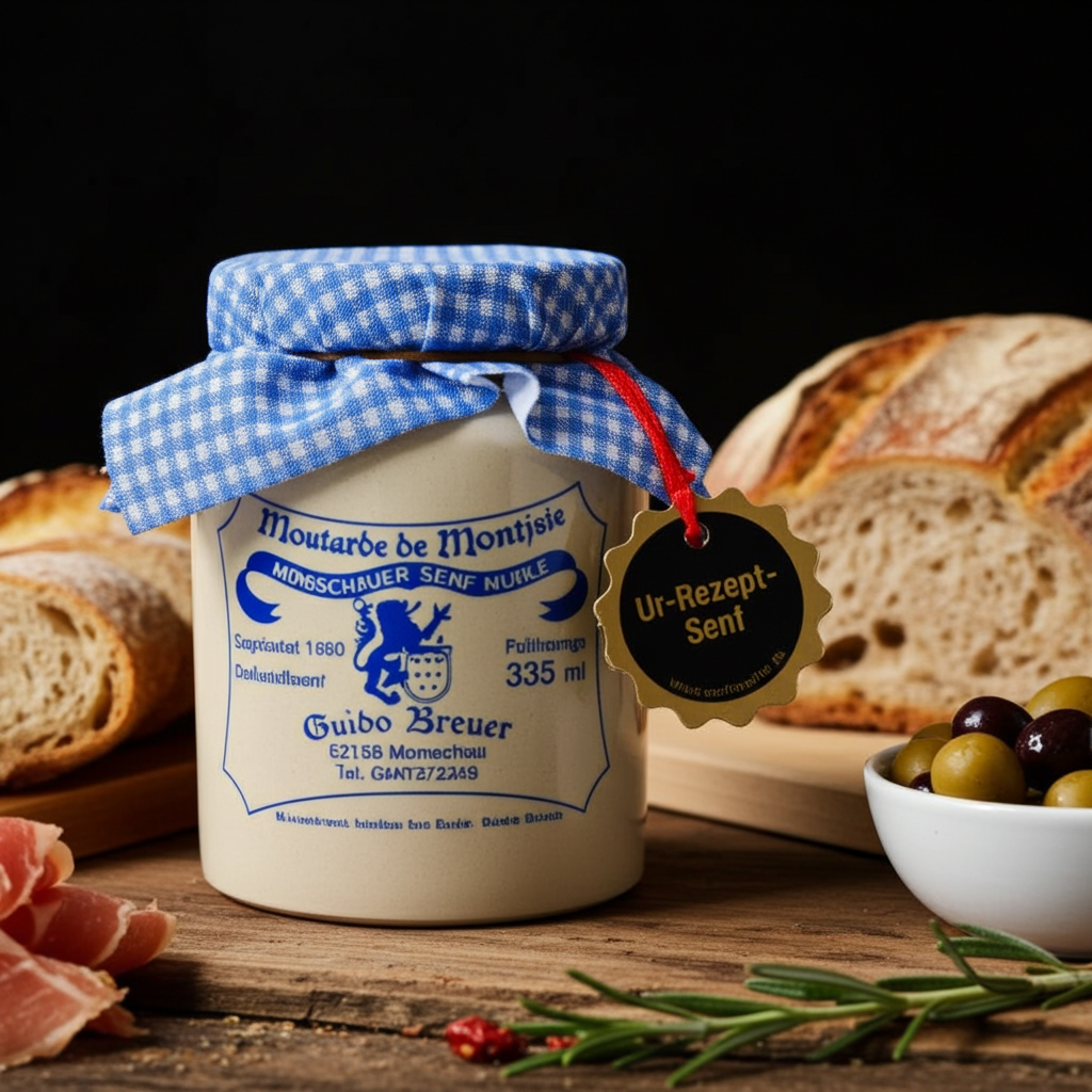 Ur Rezept Monschauer Senf Historische Senfmühle Monschau 335 ml