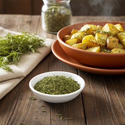 Dillspitzen getrocknet | Dill gerebelt