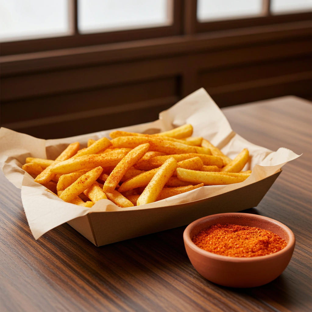 French fries (seasoning preparation)