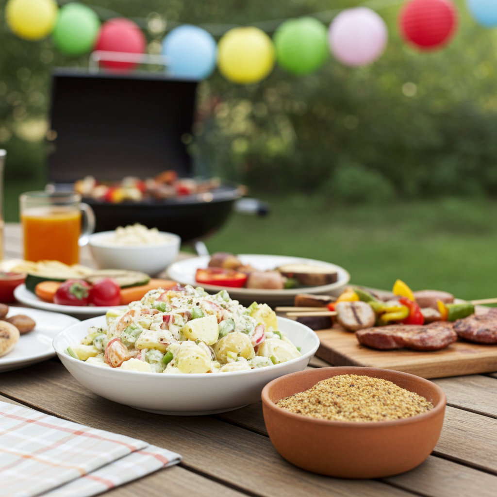 potato salad (seasoning preparation)