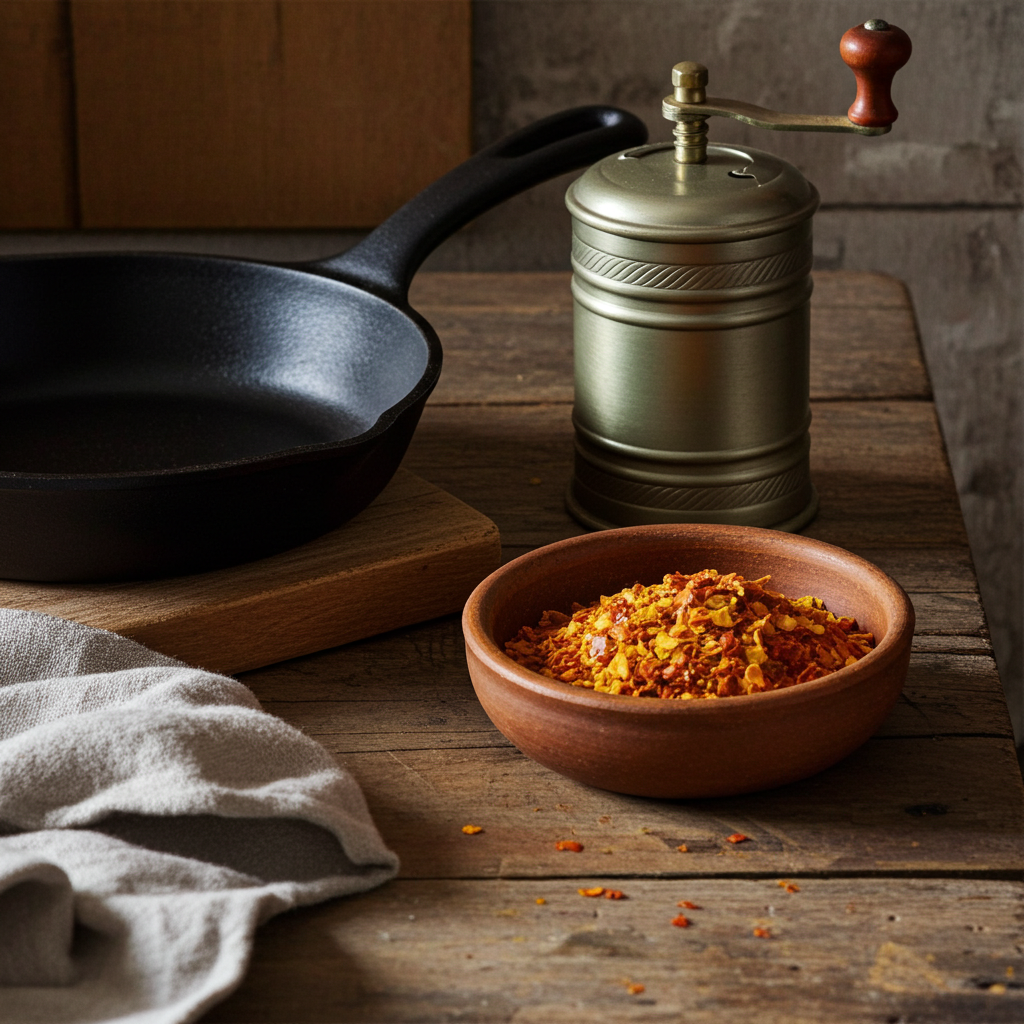 Curry for the Mill (Spice Preparation)