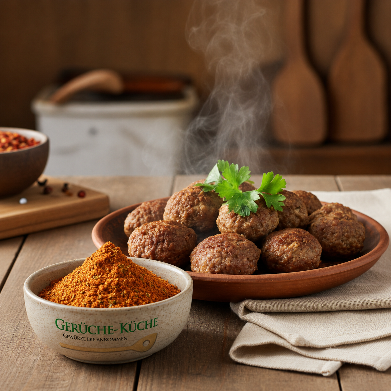 minced meat (spice mixture)