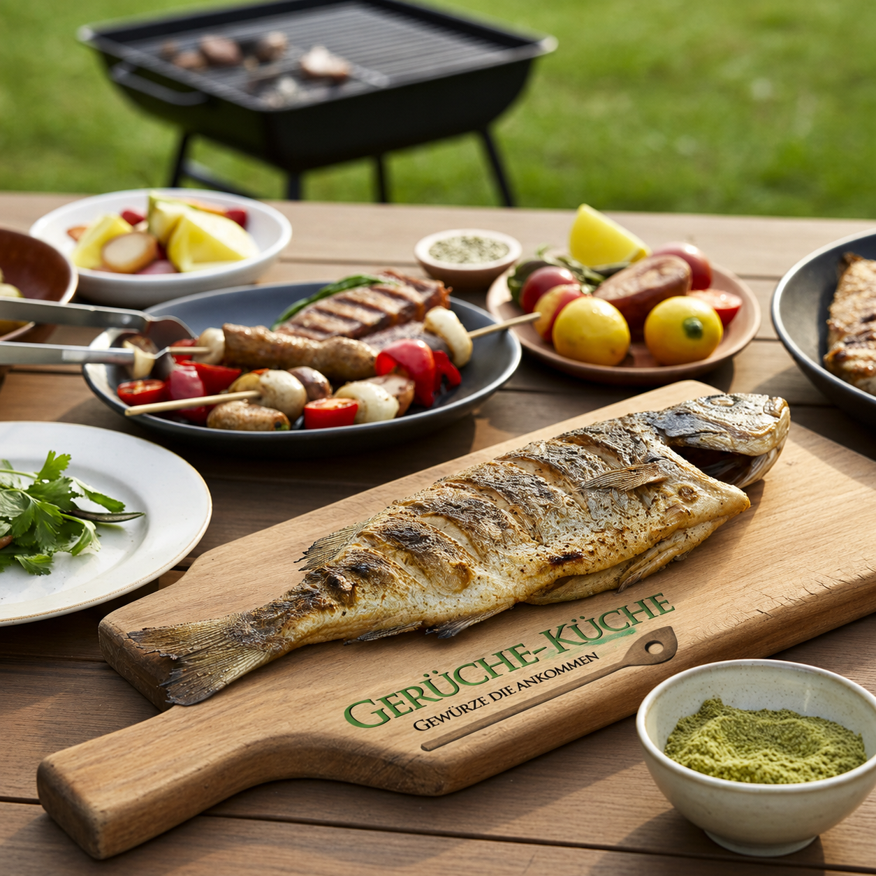 fish grill (spice preparation)