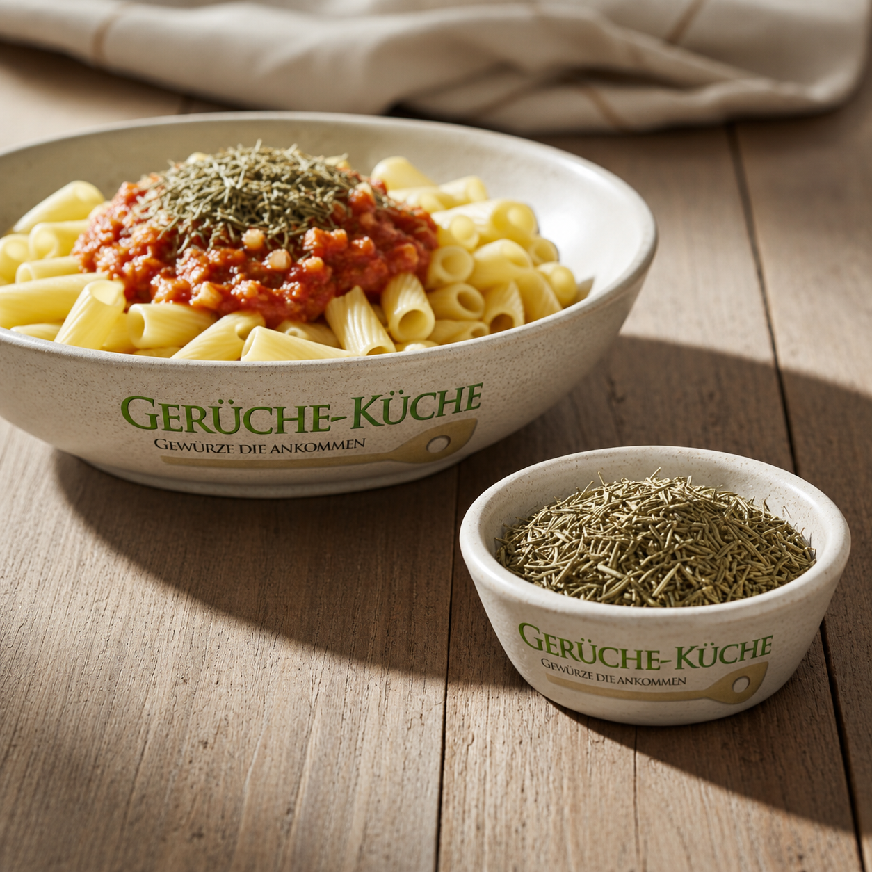 Rosmarin geschnitten