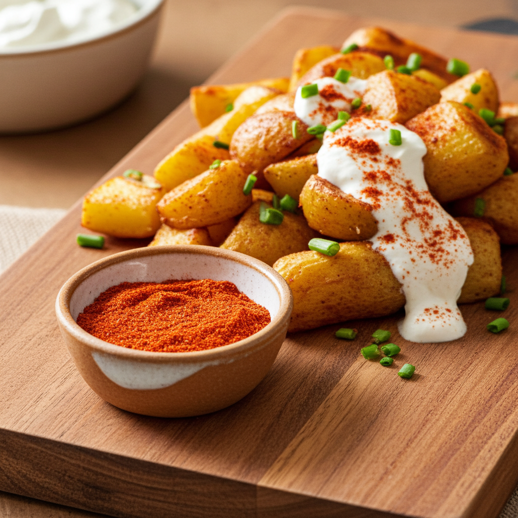 French fries (seasoning preparation)