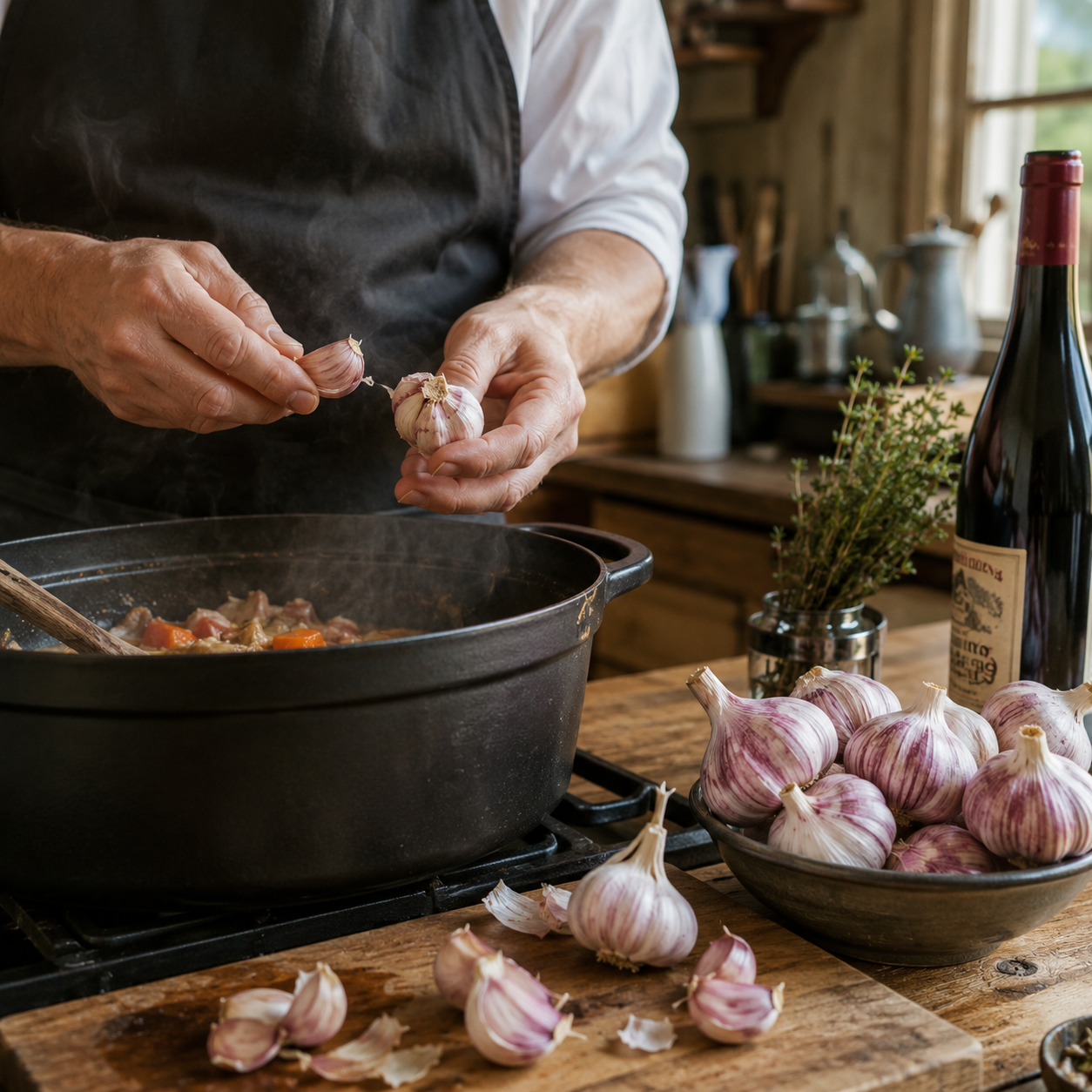 Pink Garlic from Tarn/France 500g-1kg
