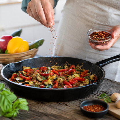red-mild paprika flakes