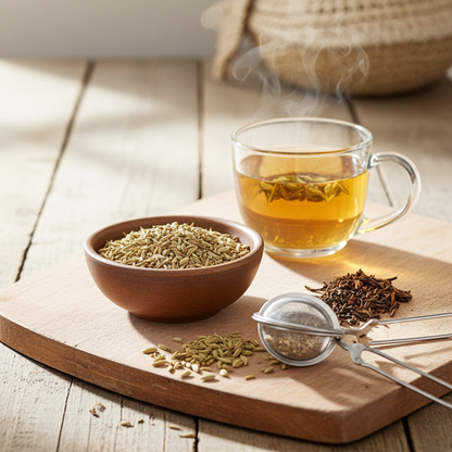 anise-caraway-fennel tea
