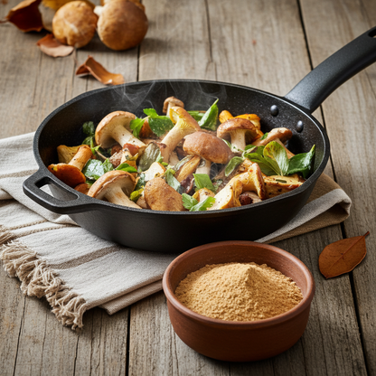 Porcini powder - ground porcini mushrooms