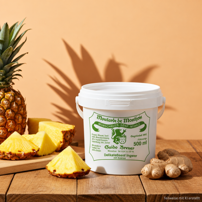 Ingwer-Ananas-Senf - Monschauer Senf - 500 ml