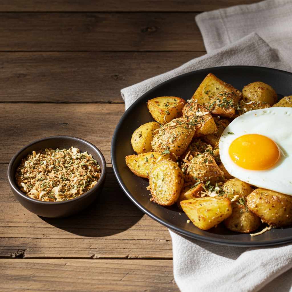 fried potatoes coarse (spice mix)