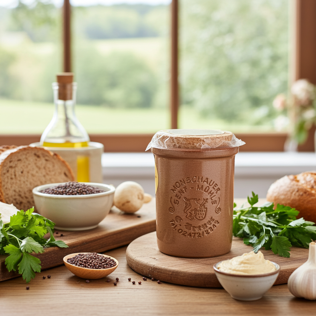 Schlesische Art mit Kümmel Senf- Monschauer Senf - 100ml – Produktbild 5