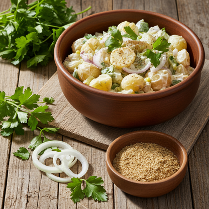 potato salad (seasoning preparation)