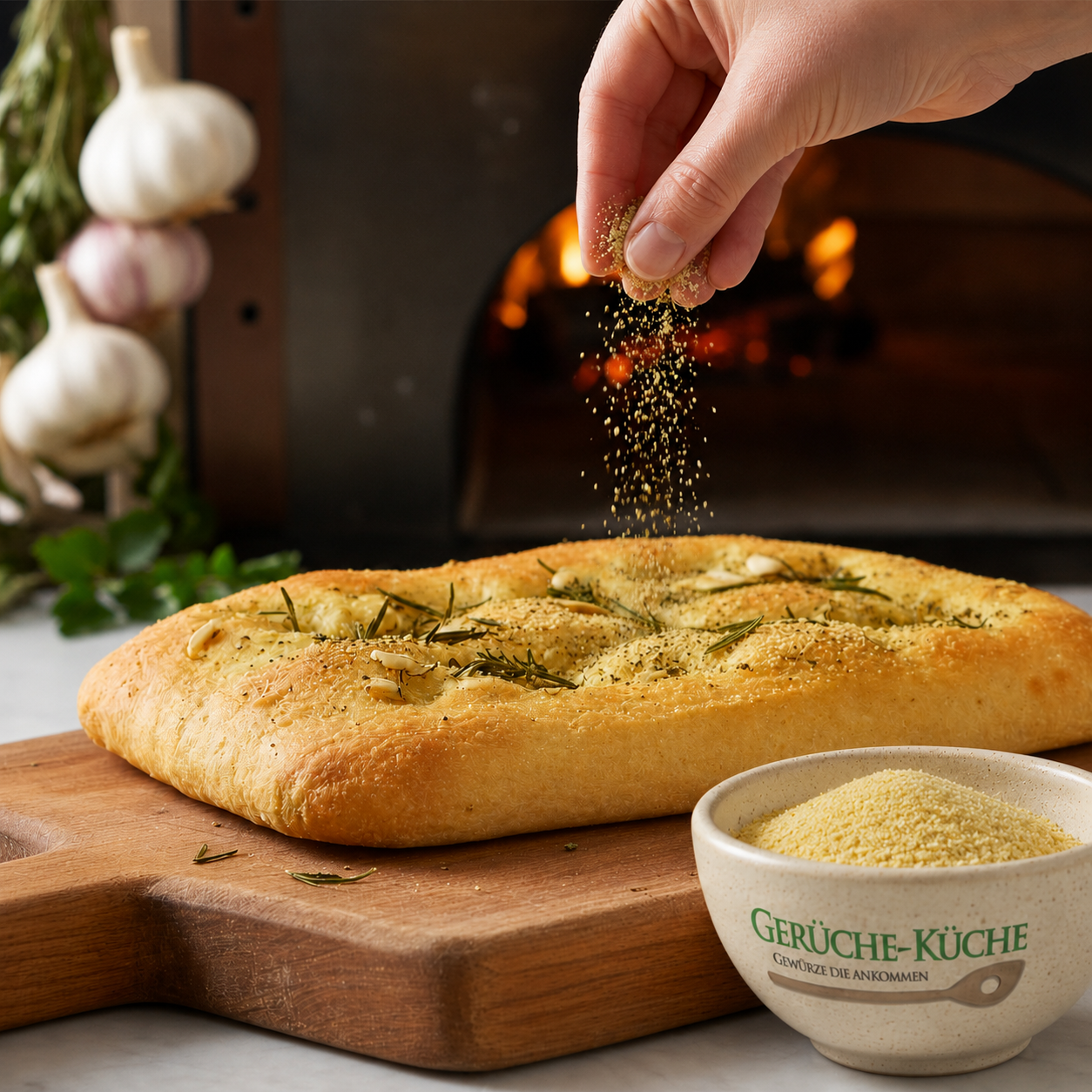 ground garlic - garlic powder