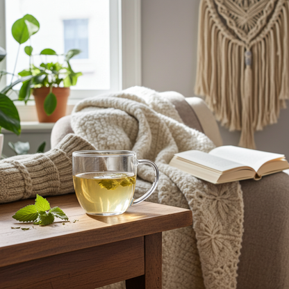 Melissenblätter geschnitten | Melissentee