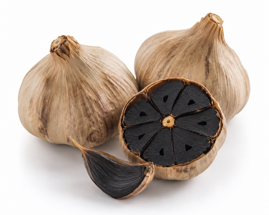 Schwarzer fermentierter Knoblauch aus Spanien