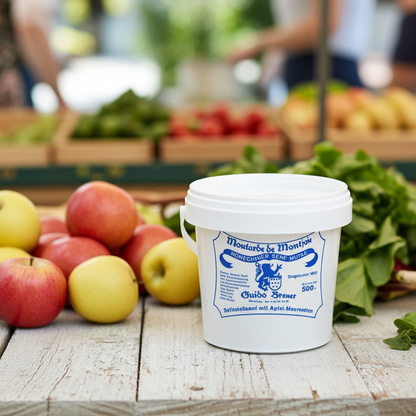 Apfel-Meerrettich-Senf Monschauer Senf Historische Senfmühle Monschau 500 ml