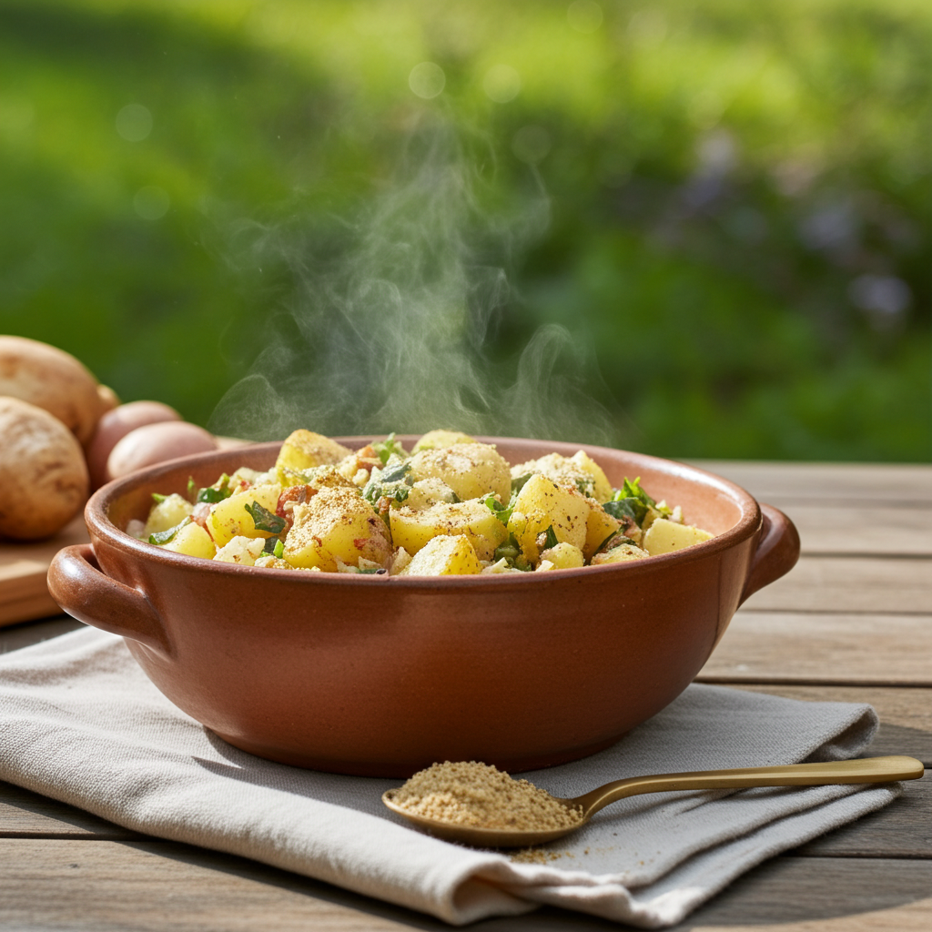 potato salad (seasoning preparation)