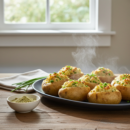 fried potatoes fine (seasoning preparation)