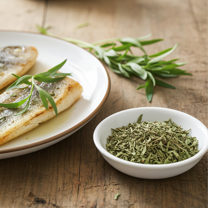tarragon leaves (shredded)