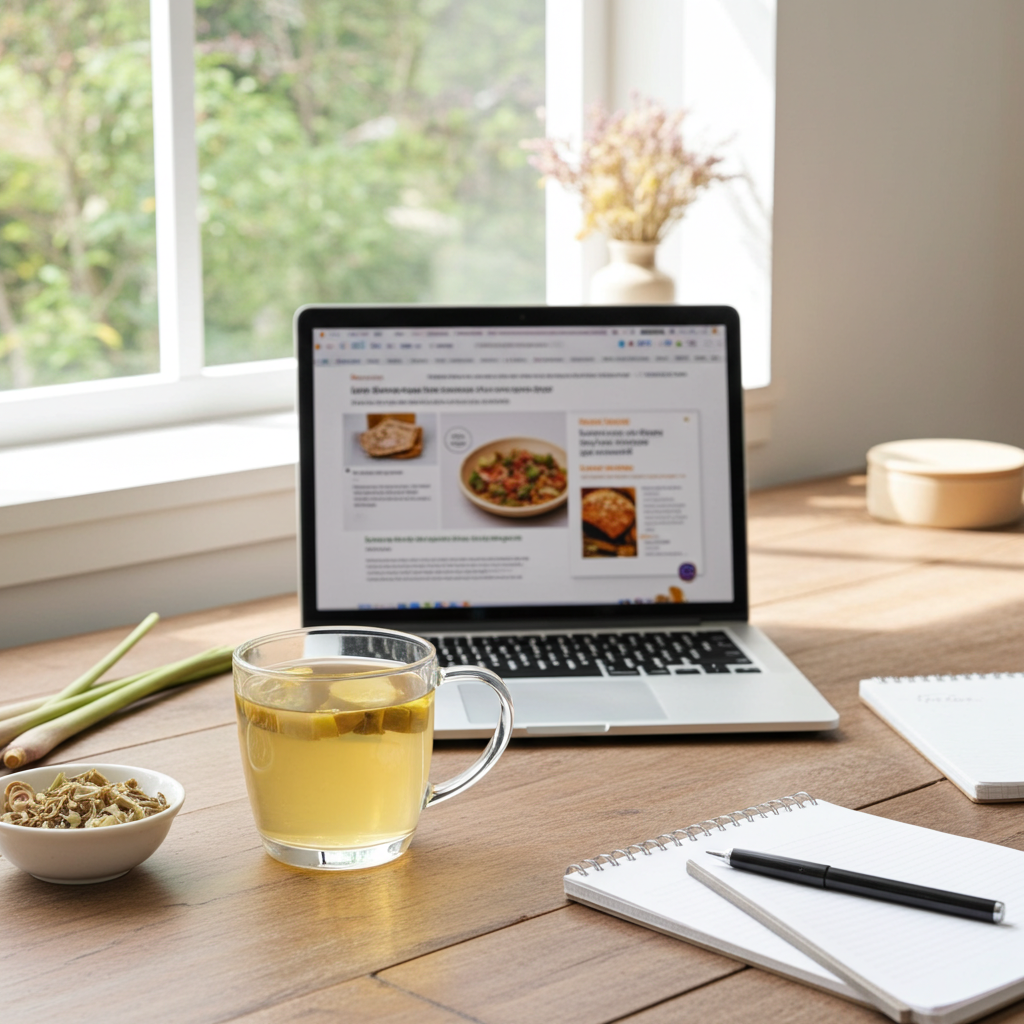 Zitronengras geschnitten | Lemongras