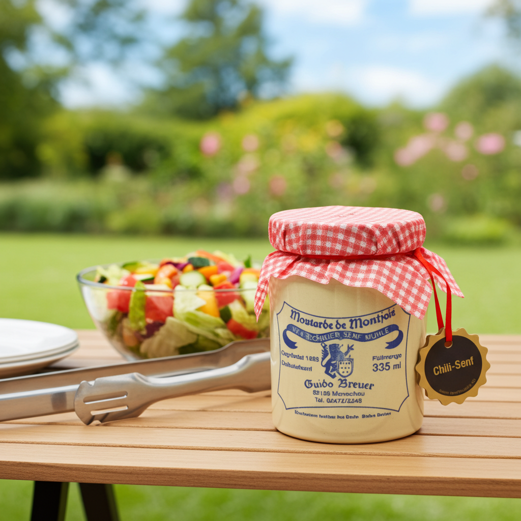 Chili-Senf Monschauer Senf Historische Senfmühle Monschau 335 ml