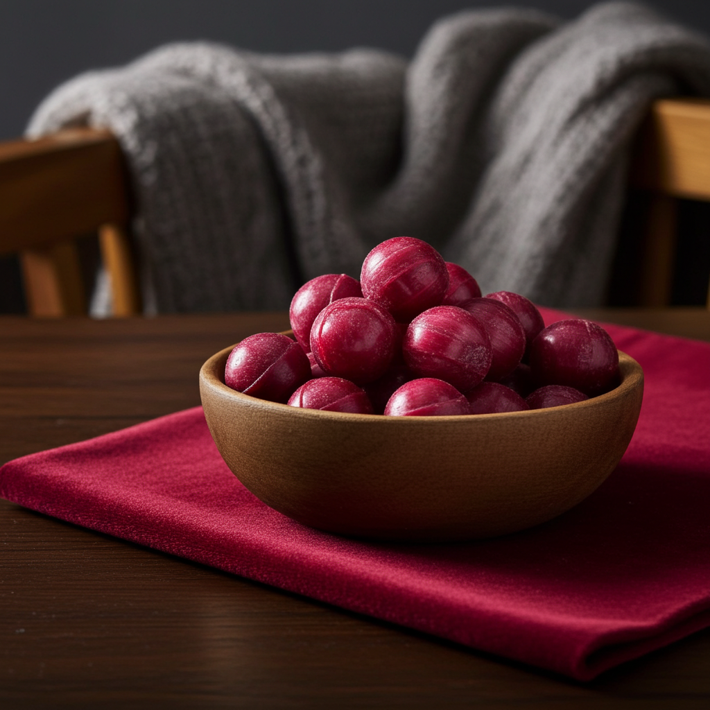 Wildkirsche-Bonbons Fruchtbonbons Produktansicht